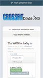 Mobile Screenshot of crossfitdiamond.com