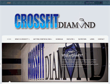 Tablet Screenshot of crossfitdiamond.com